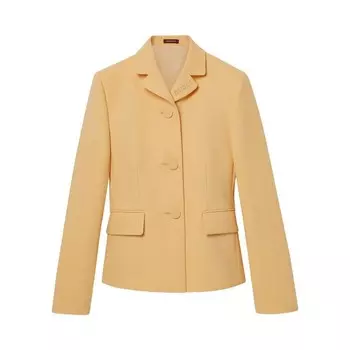 Куртка Gucci Light Wool Crepe Jacket Granny Cream, желтый