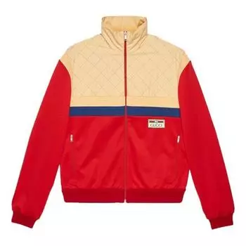 Куртка Gucci Plain Knit Zipper Jacket For Men Red