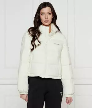 Куртка Guess Jeans Cropped Fit, экрю