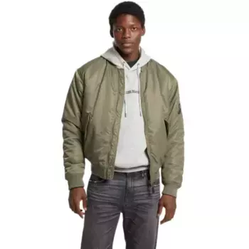 Куртка Guess Jeans Gj M5Rl81-Whaa2 bomber, зеленый