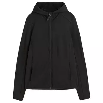 Куртка H&amp;M Hooded Fleece, черный