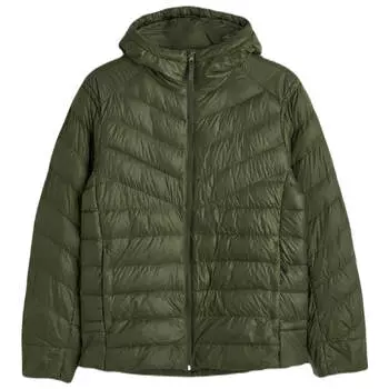 Куртка H&amp;M Lightweight Insulated, темно-зеленый