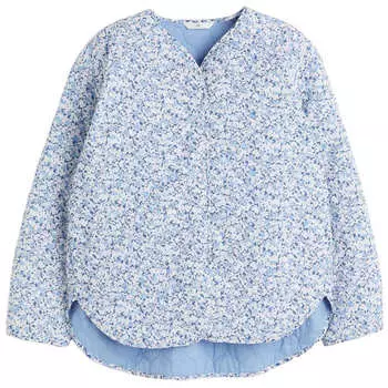 Куртка H&amp;M Padded Cotton, голубой