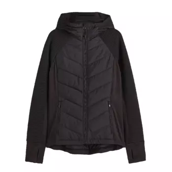 Куртка H&M Padded Hooded, черный