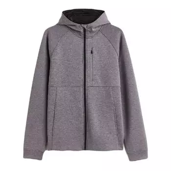 Куртка H&amp;M Regular Fit Fast-drying Track, серый