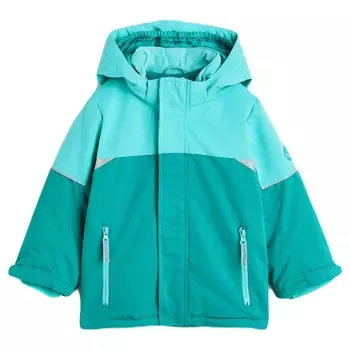 Куртка H&M Water-resistant Color-block, зеленый