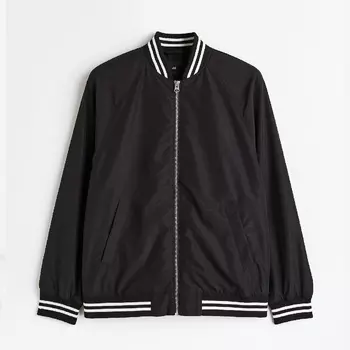 Куртка H&M Bomber, черный