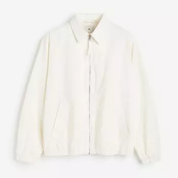 Куртка H&M Loose Fit Twill, белый