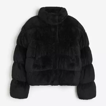 Куртка H&M Puffer, черный