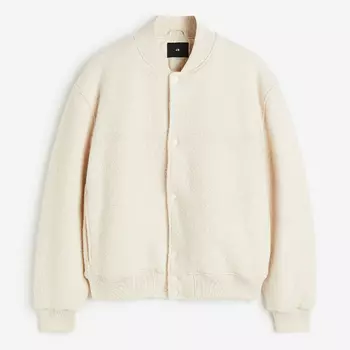 Куртка H&M Wool-blend, кремовый