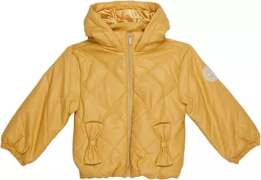 Куртка HABITUAL girl Quilted Hooded Jacket, цвет Mustard