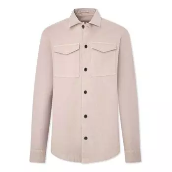 Куртка Hackett Gmt Dye Hb overshirt, розовый