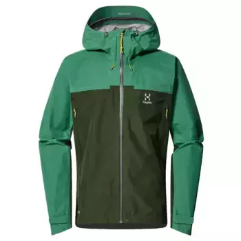 Куртка Haglfs ROC Flash Goretex, зеленый