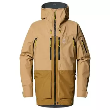 Куртка Haglfs Vassi GORE-TEX, цвет Sand/Cinnamon Brown