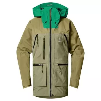 Куртка Haglfs Vassi GORE-TEX Pro, цвет Thyme Green/Olive Green