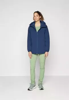 Куртка Hardshell Woman Jacket Fix Hood CMP, синяя
