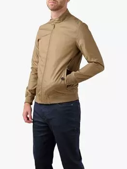 Куртка Harrington из смесового хлопка Guards London Bayford, цвет хаки