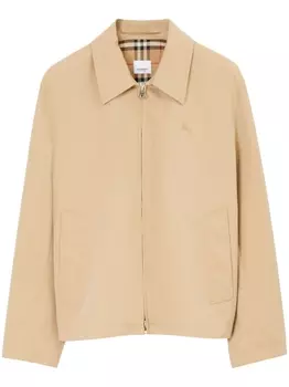 Куртка Harrington с вышивкой EKD Burberry, бежевый