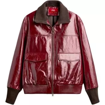 Куртка Harry Lambert Cobrand унисекс красного цвета Zara