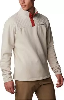 Куртка Hart Mountain Quilted 1/2 Snap Pullover Columbia, цвет Dark Stone