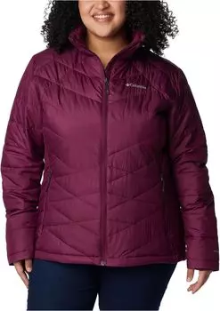 Куртка Heavenly больших размеров Columbia, цвет Marionberry