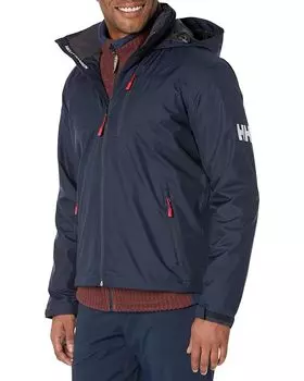 Куртка Helly Hansen Crew Hooded Midlayer, темно-синий