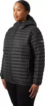 Куртка Helly Hansen Plus Size Sirdal Hooded Insulator Jacket, черный