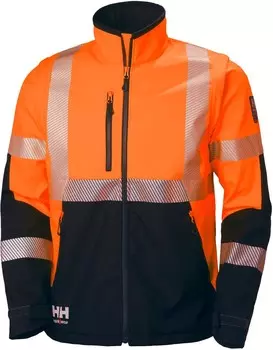 Куртка Helly Hansen Softshelljacke Icu Softs Jacket, оранжевый