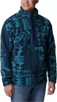 Куртка Helvetia 1/2 Snap Fleece Columbia, цвет Collegiate Navy Passages