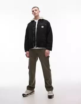 Куртка herald на молнии черного цвета Carhartt WIP