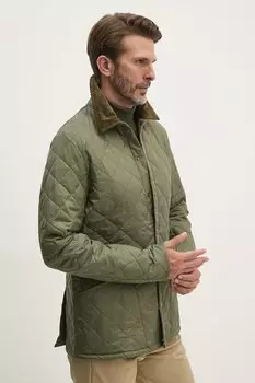 Куртка Heritage Liddesdale стеганая Barbour, зеленый