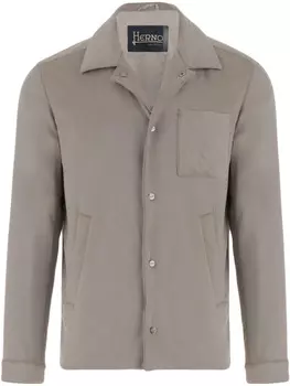 Куртка Herno на пуговицах, серый