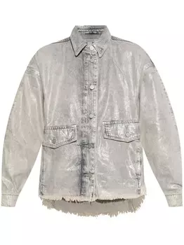 Куртка Хетти AllSaints, серебряный