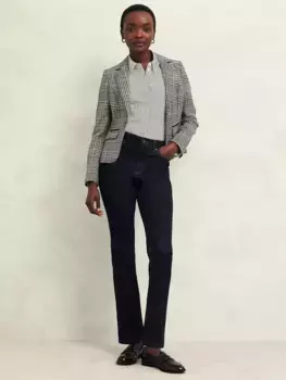 Куртка Hobbs Brea Check Wool, цвет black/white