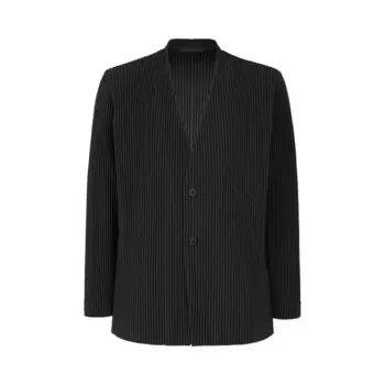 Куртка Homme Pliss Issey Miyake Tailored Pleats Jacket Black, черный