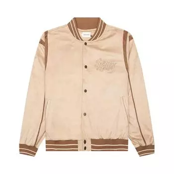 Куртка Honor The Gift Oil Head Varsity Jacket 'Tan', желто-коричневый