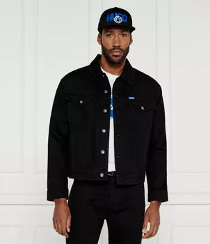 Куртка Hugo Blue di jeans Dex Regular Fit, черный