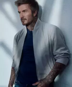 Куртка Hugo Boss BECKHAM x BOSS Коллекция, зеленый