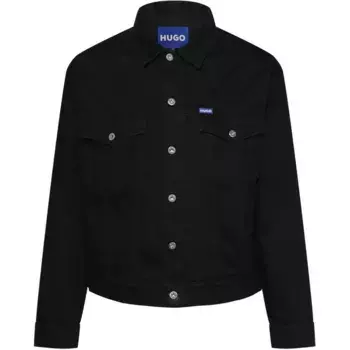 Куртка HUGO Dex 01 BLUE denim, черный