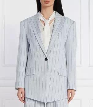 Куртка HUGO elegante Amiya Oversize fit, небесно-голубой