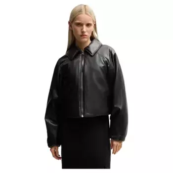 Куртка HUGO Furora 1 10263730 leather, черный