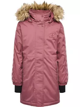 Куртка Hummel Mantel Hmlleaf Tex Coat, цвет ROSE BROWN