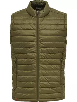 Куртка Hummel Weste Hmlred Quilted Waistcoat, цвет DARK OLIVE