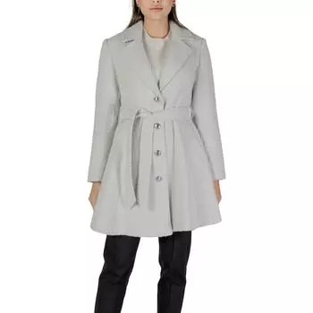Куртка и пальто из серого полиэстера GUESS