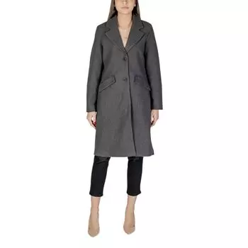 Куртка и пальто из серого полиэстера Vero Moda