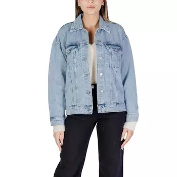 Куртка и пальто из светло-голубого хлопка Vero Moda