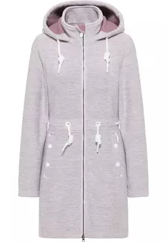 Куртка ICEBOUND Strickfleecemantel, цвет Helllavendel Melange