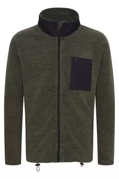 Куртка INDICODE Fleecejacke, зеленый