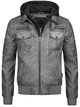 Куртка INDICODE JEANS Between-Season Aaron, дымчато-серый