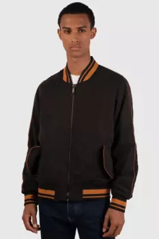 Куртка Inimigo с окантовкой, черный